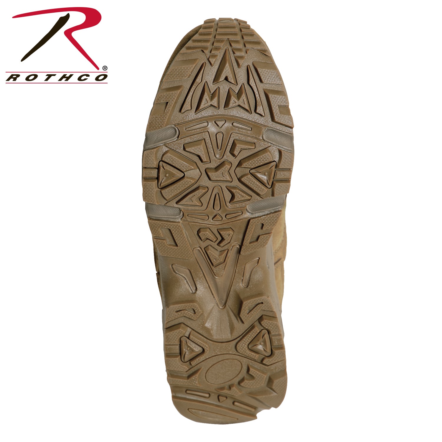 Rothco Forced Entry Deployment Boots with Side Zipper - 8 Inch AR 670-1 Coyote Brown, Size 5