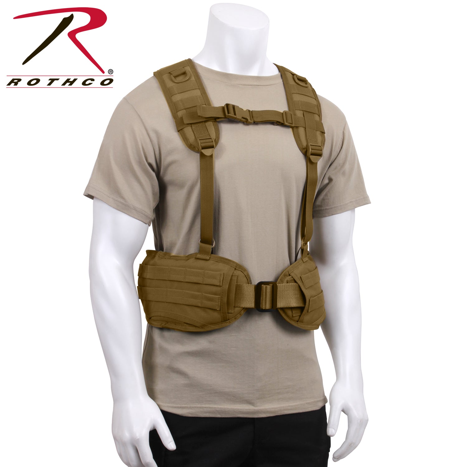 Rothco Battle Harness in Coyote Brown - Part Number 1107