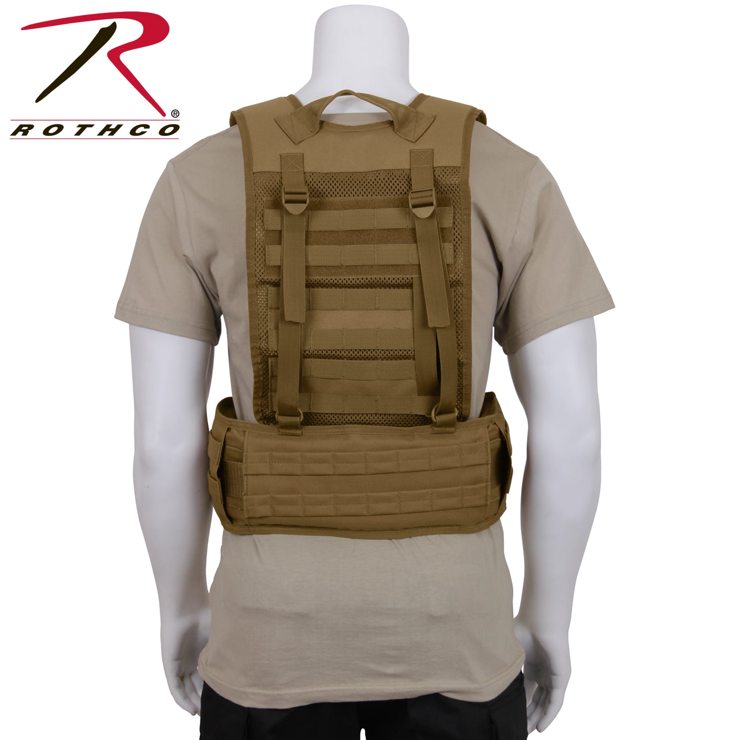 Rothco Battle Harness in Coyote Brown - Part Number 1107