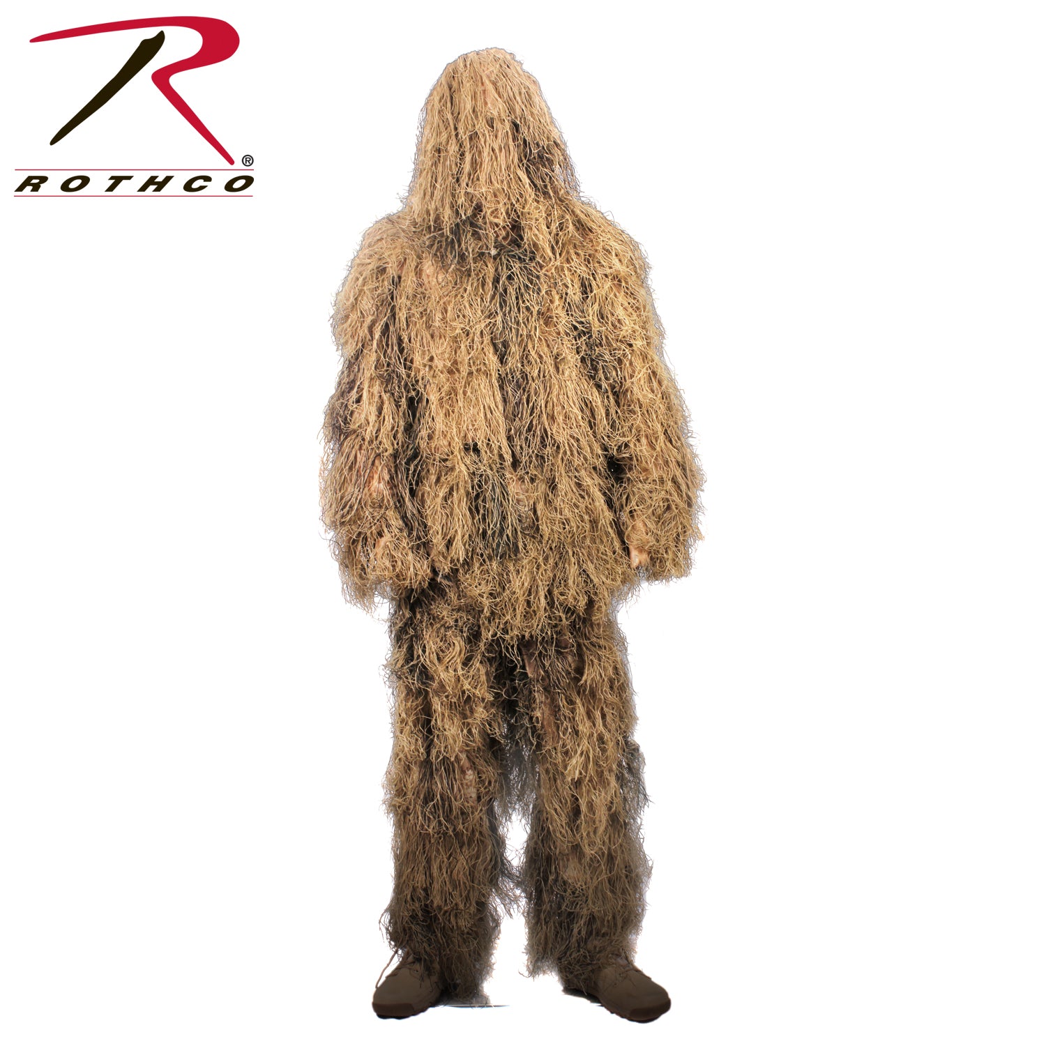 Rothco Lightweight All Purpose Ghillie Suit Desert Tan Size XL / 2XL