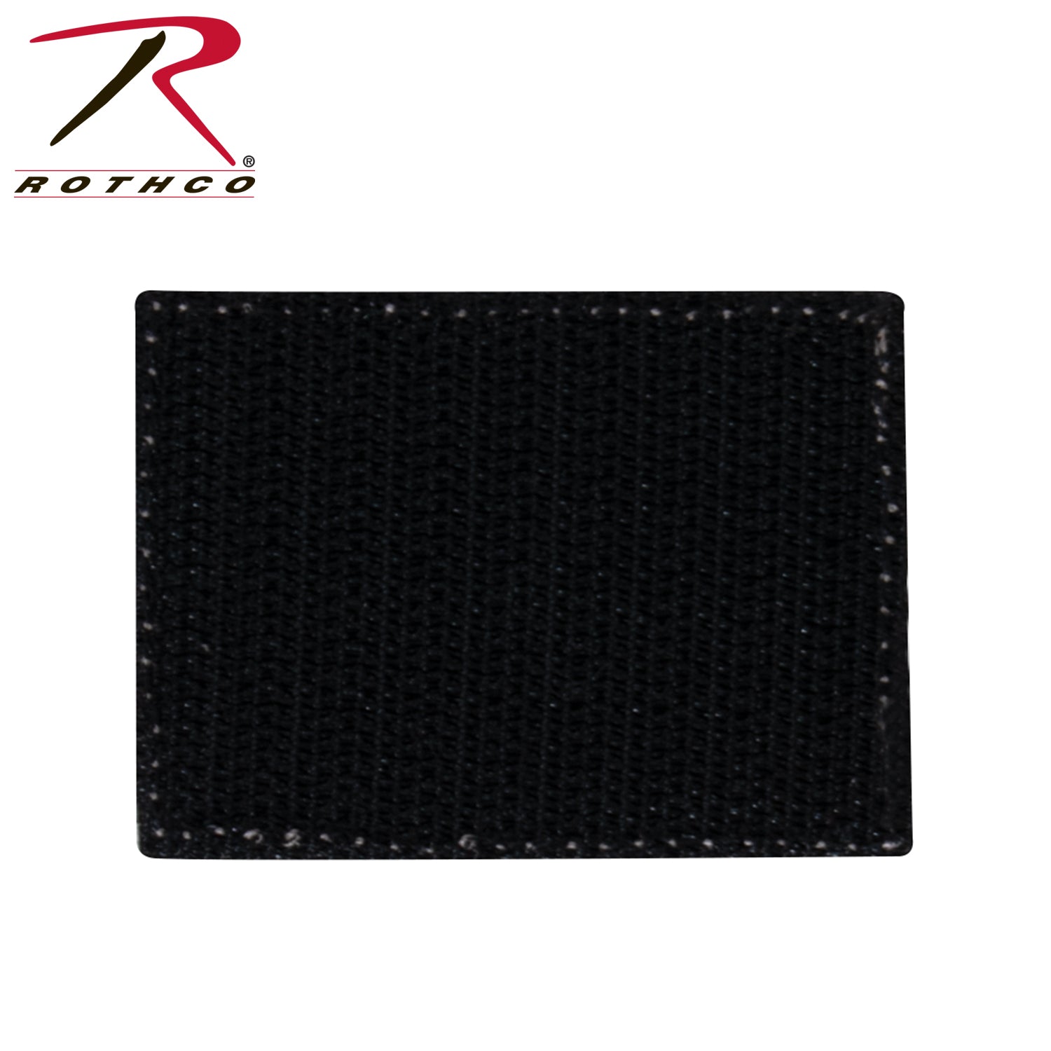 Rothco Mini US Flag Patch with Hook Back in Black and Silver – Part Number 1320