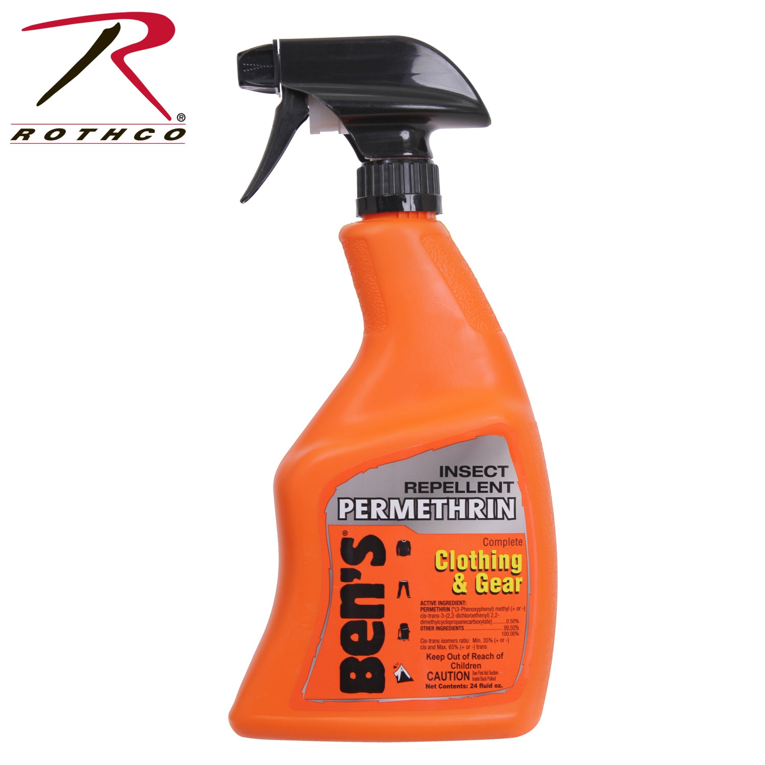Ben's Clothing and Gear Insect Repellent 24oz with Permethrin Formula