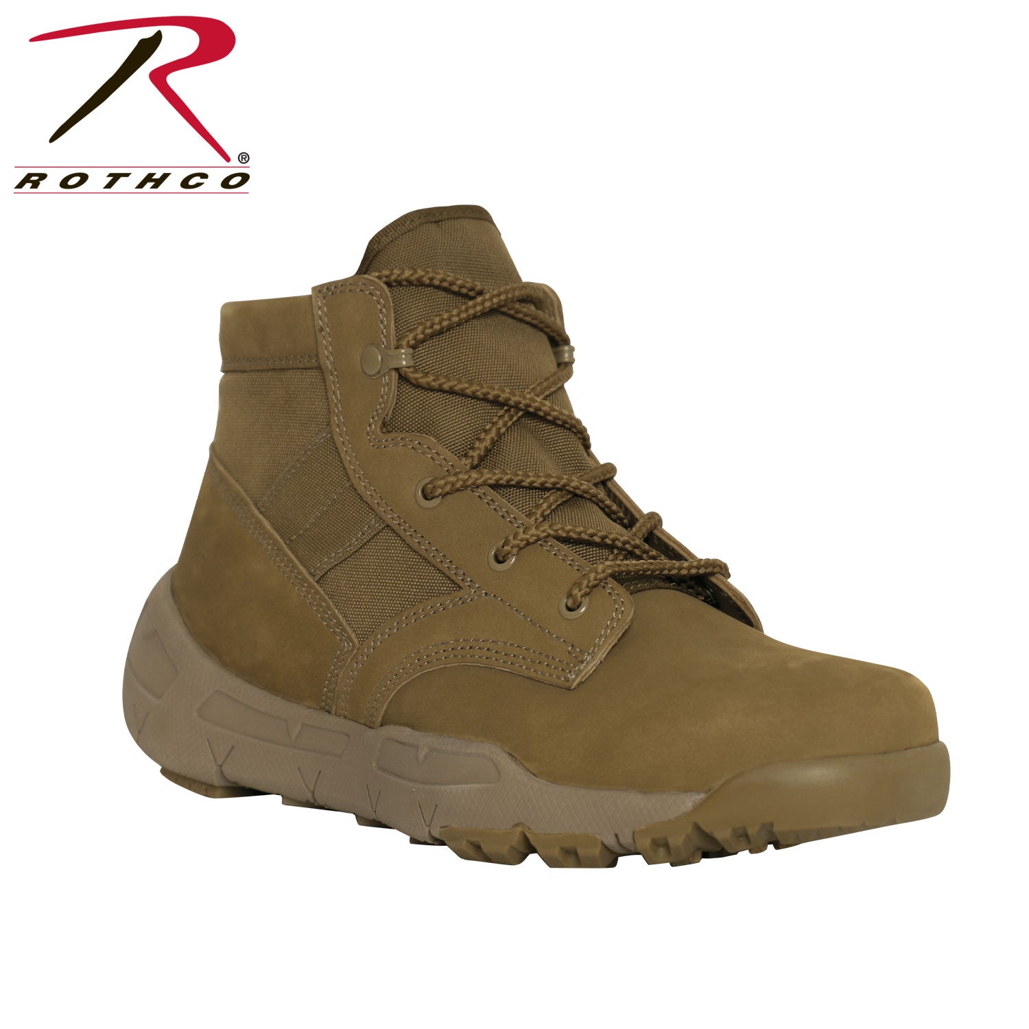 Rothco V-Max Lightweight Tactical Boot - AR 670-1 Coyote Brown, Size 9