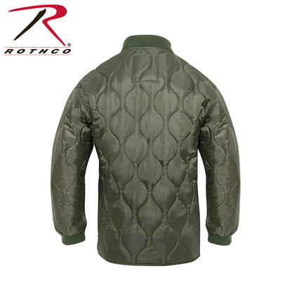 Rothco Quilted Woobie Jacket Olive Drab 2XL – Lightweight Insulated Military Outerwear