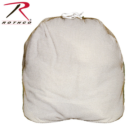 Rothco Large Mesh Bag in Coyote Brown – Durable Nylon Laundry and Travel Storage