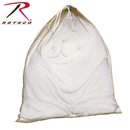 Rothco Large Mesh Bag in Coyote Brown – Durable Nylon Laundry and Travel Storage