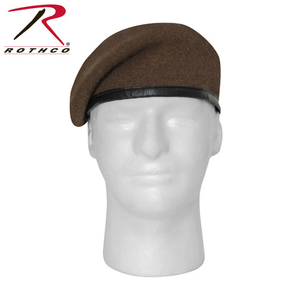 Rothco G.I. Type Inspection Ready Beret – Brown, 7 3/4 Inch Head Size