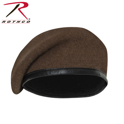Rothco G.I. Type Inspection Ready Beret – Brown, 7 3/4 Inch Head Size