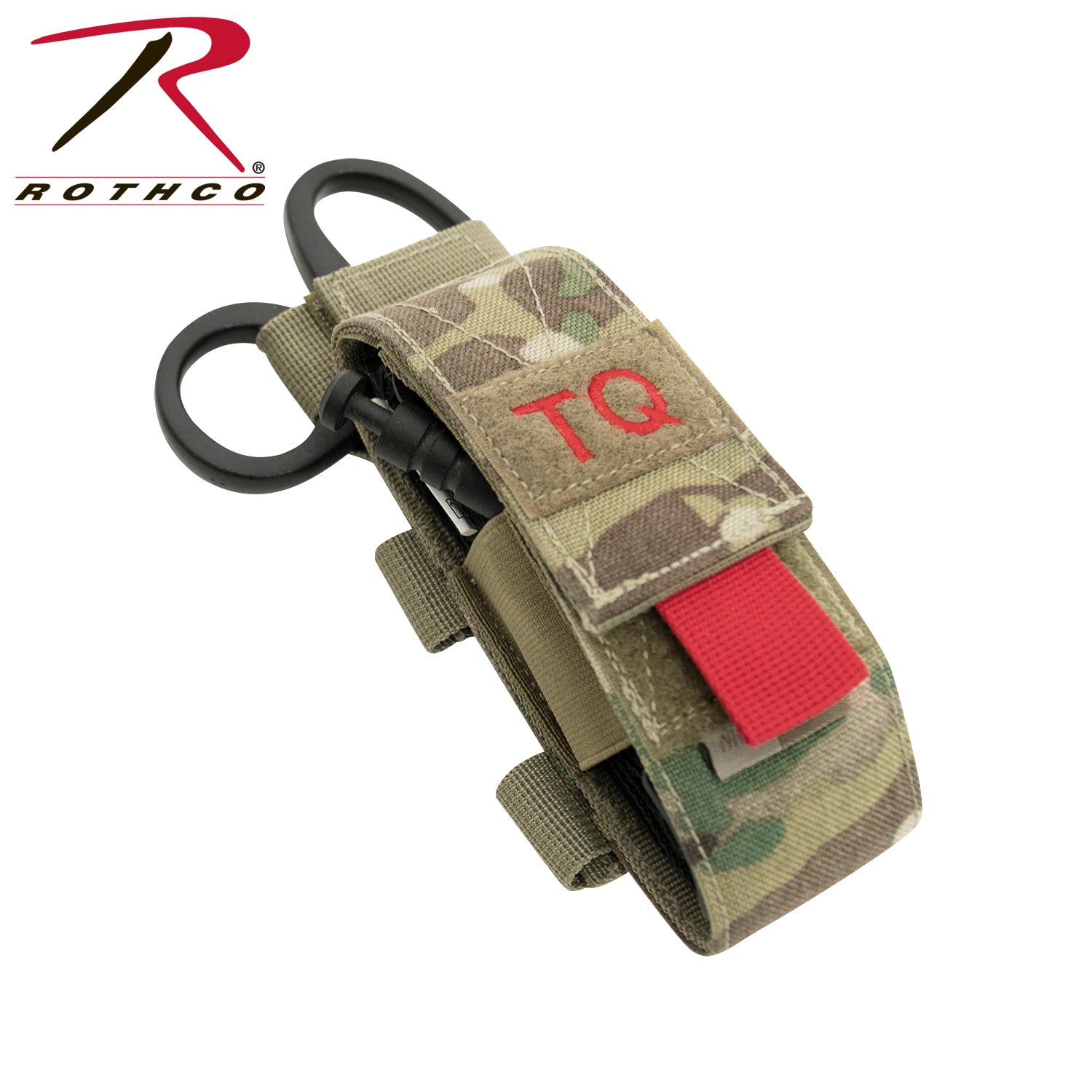 Rothco MOLLE Tactical Tourniquet and Shear Holder Pouch MultiCam