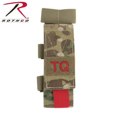 Rothco MOLLE Tactical Tourniquet and Shear Holder Pouch MultiCam