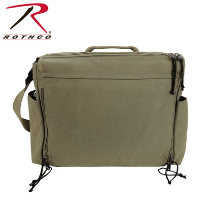 Rothco Concealed Carry Messenger Bag Olive Drab - 11L Capacity, Durable Canvas