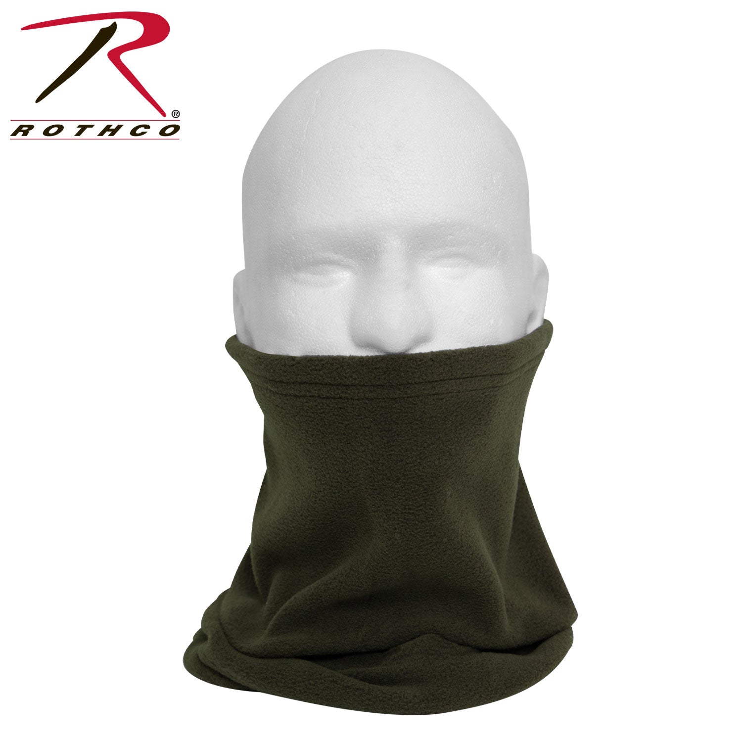 Rothco Polar Fleece Neck Warmer Olive Drab – Versatile Cold Weather Protection