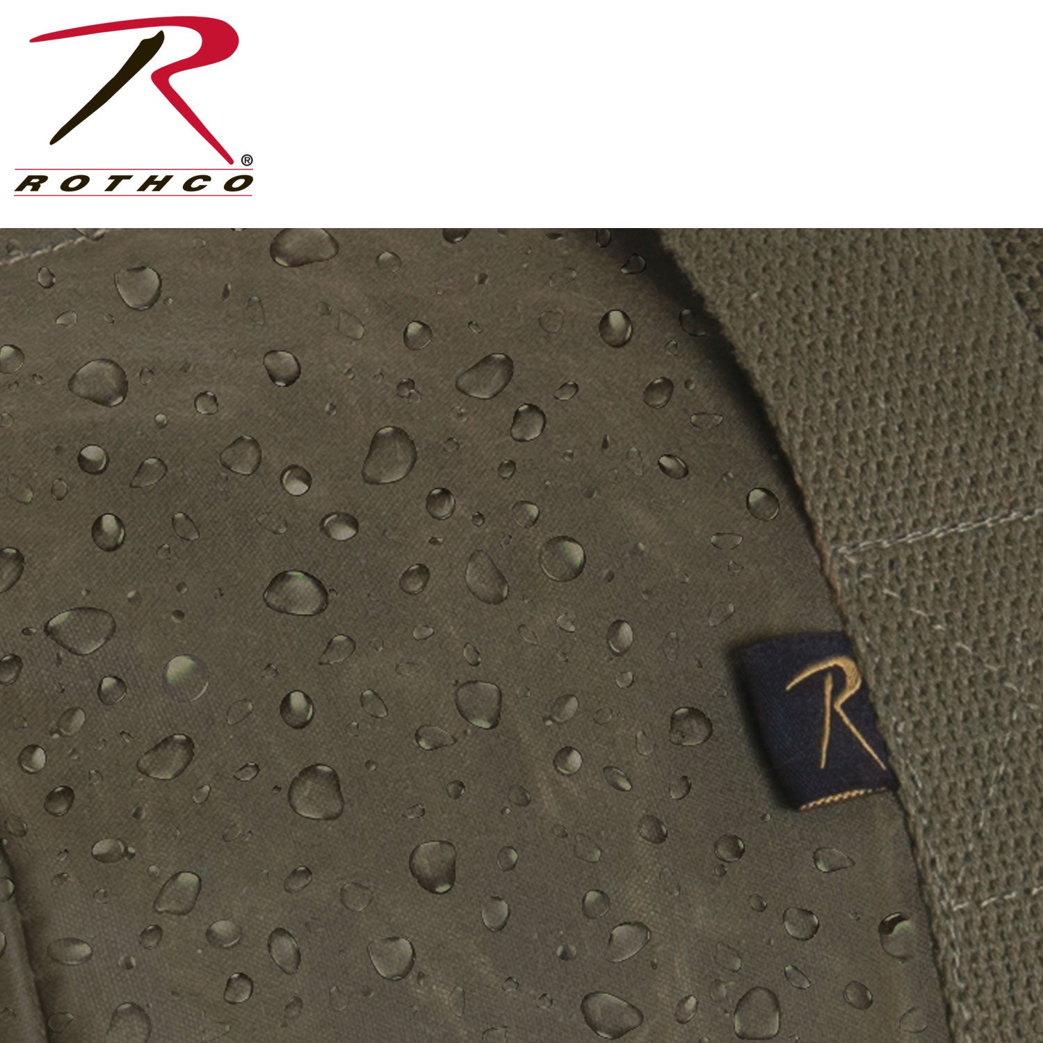 Rothco Waxed Canvas Shoulder Duffle Bag - 19 Inch Olive Drab