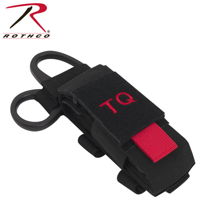 Rothco MOLLE Tactical Tourniquet and Shear Holder Pouch Black - Part 2023