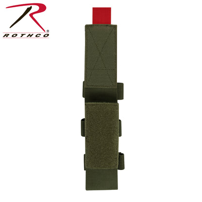 Rothco MOLLE Tactical Tourniquet and Shear Holder Pouch Olive Drab - Compact Emergency Gear Accessory
