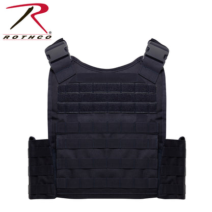 Rothco MOLLE Plate Carrier Vest 2XL/3XL Midnight Navy Blue - Tactical Armor Vest for Professional & Outdoor Use