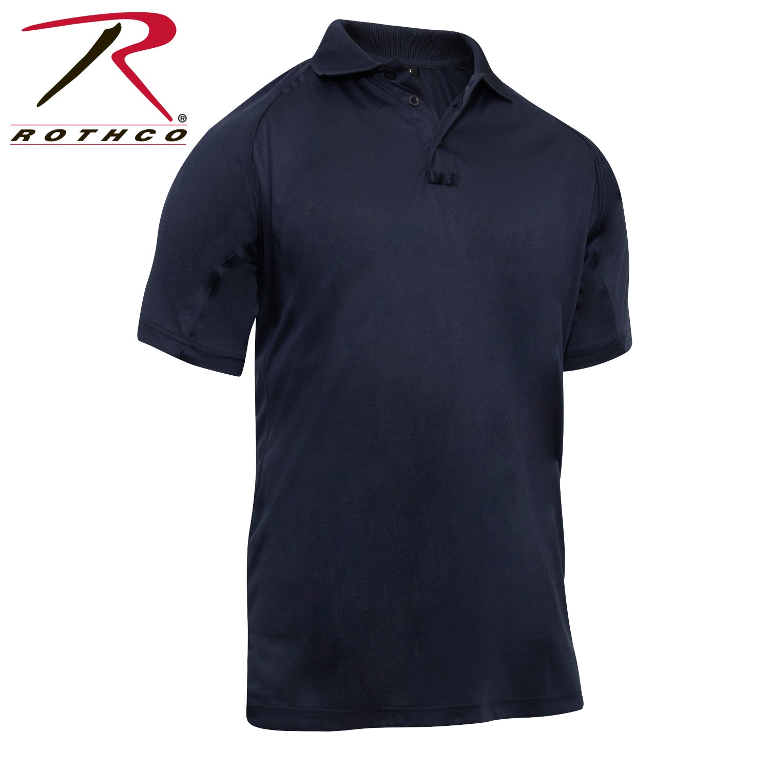 Rothco On Duty Performance Polo in Midnight Navy Blue, Size XL