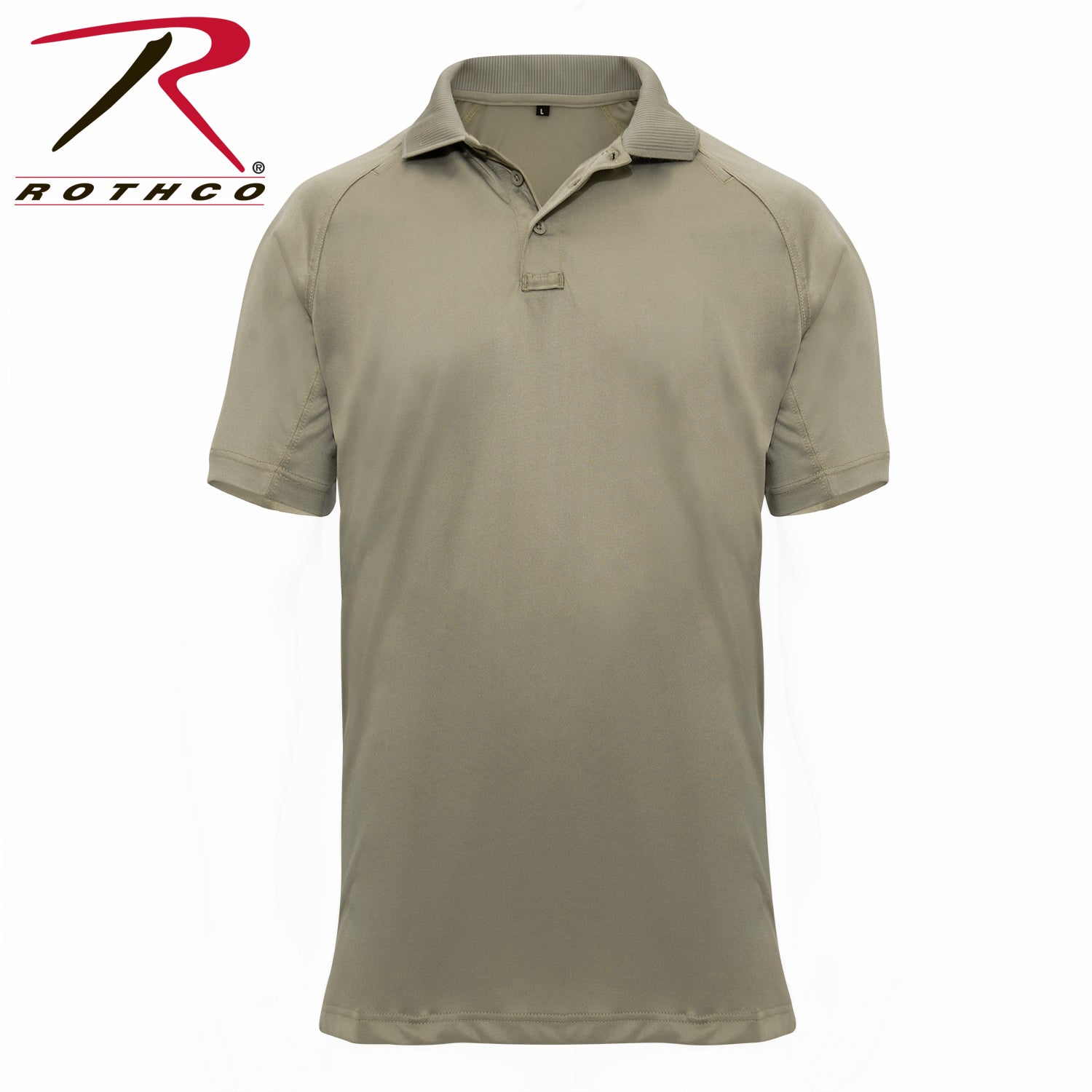 Rothco On Duty Performance Polo Tan Size Large – Tactical Uniform Shirt for First Responders
