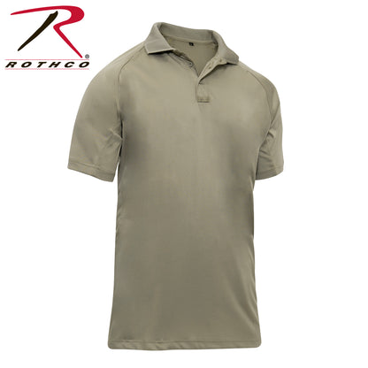 Rothco On Duty Performance Polo Tan Size Large – Tactical Uniform Shirt for First Responders