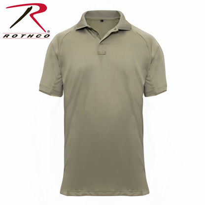 Rothco On Duty Performance Polo Tan Size XL – Tactical Uniform Shirt for First Responders