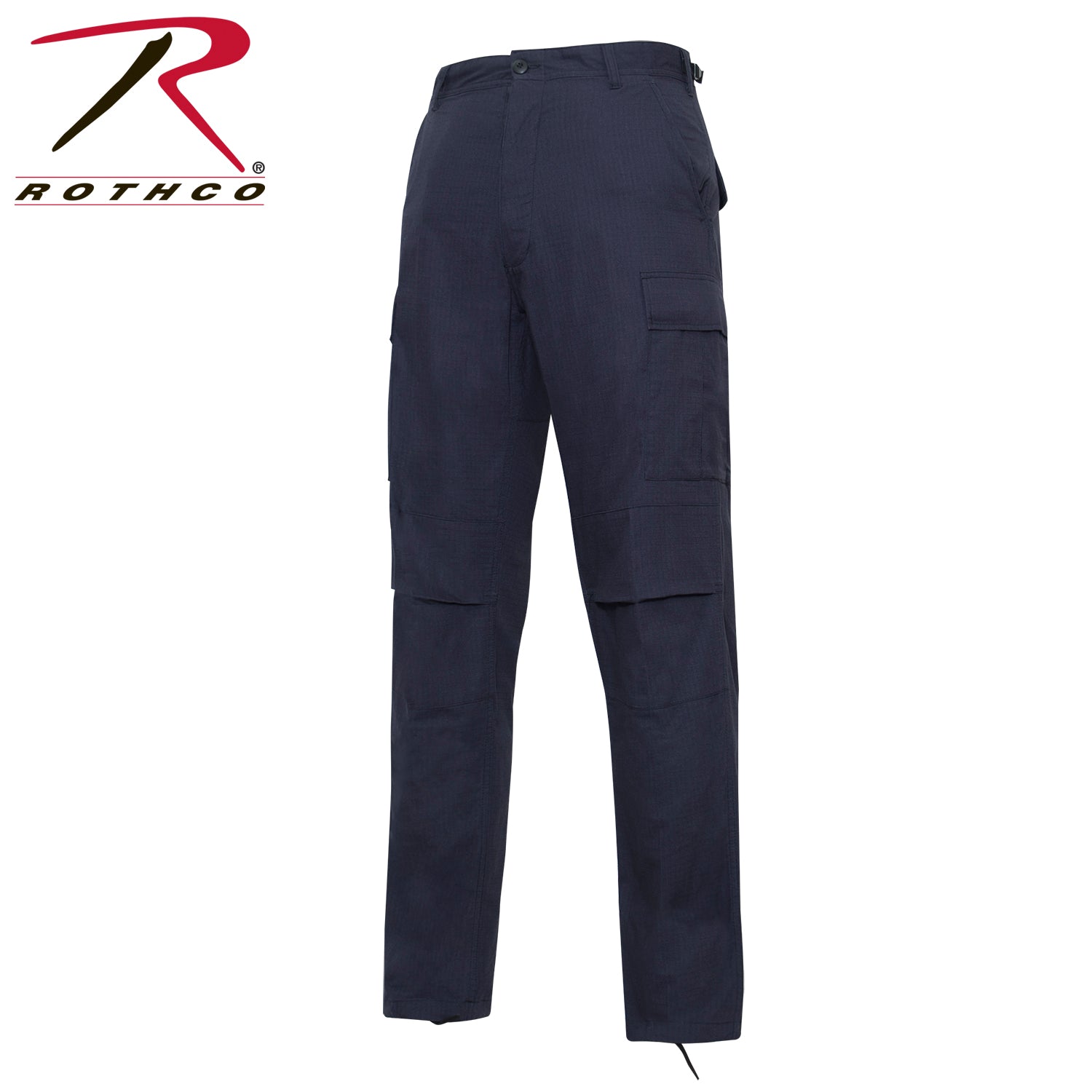 Rothco Rip-Stop BDU Pants in Midnight Navy Blue, Size Small