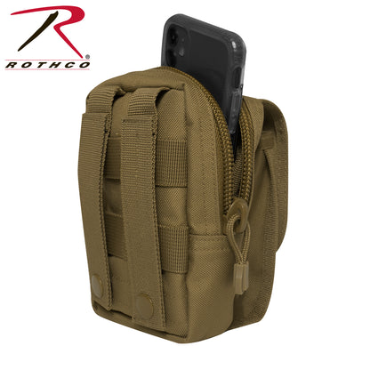 Rothco MOLLE Compatible EDC Accessory Pouch in Coyote Brown - Part 3874