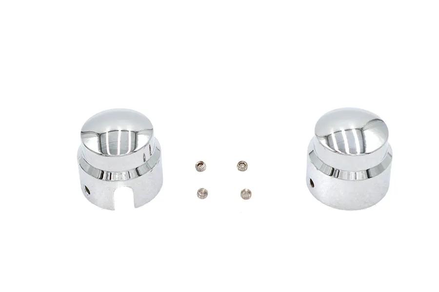 Colony Rear Axle Nut Covers Set for Harley Davidson FXST (1984-1993) by Colony
