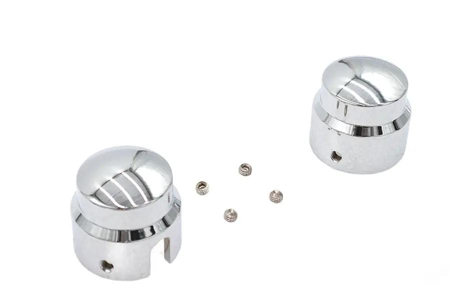 Colony Rear Axle Nut Covers Set for Harley Davidson FXST (1984-1993) by Colony