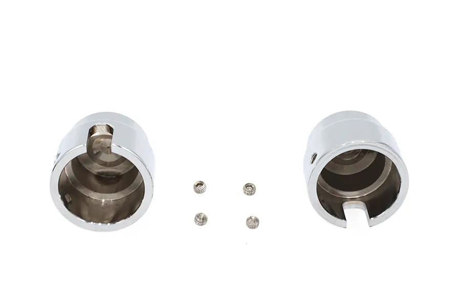Colony Rear Axle Nut Covers Set for Harley Davidson FXST (1984-1993) by Colony