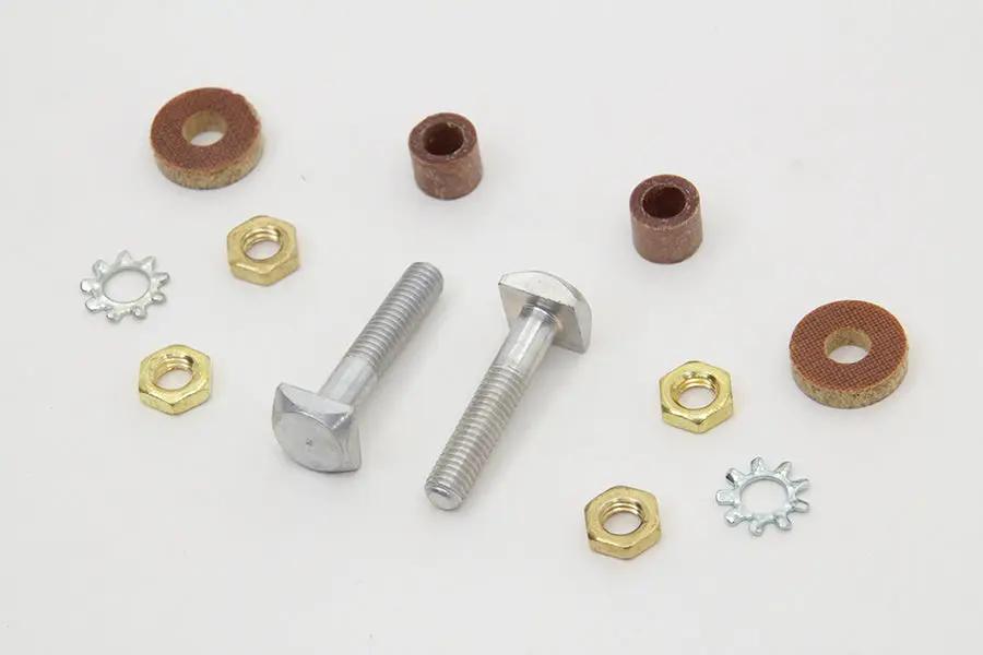 Colony Generator 3-Brush Terminal Screw Kit for Harley Davidson EL and FL Models by Colony