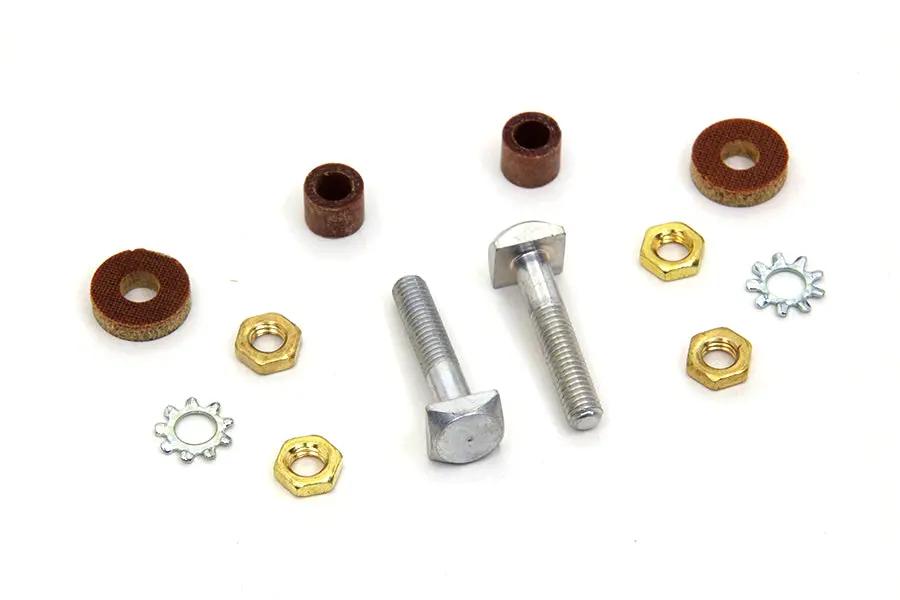 Colony Generator 3-Brush Terminal Screw Kit for Harley Davidson EL and FL Models by Colony