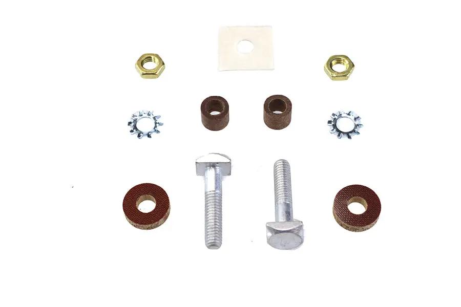Colony Generator Brush Terminal Screw Kit for Harley Davidson FL Models (1958-1967) by Colony