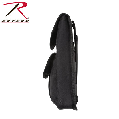 Rothco MOLLE 2 Pocket Ammo Pouch - Black (Part Number 9509-BK)