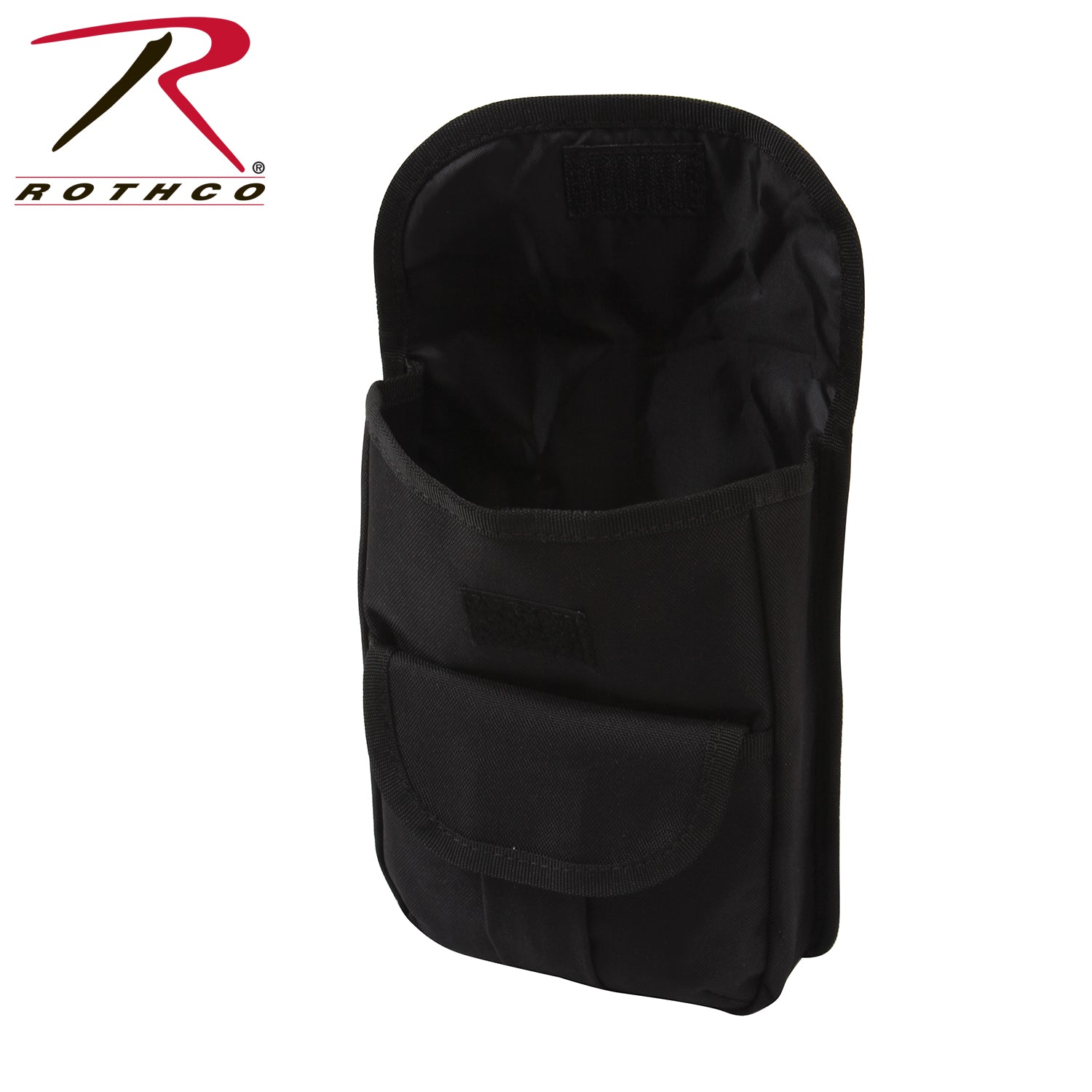 Rothco MOLLE 2 Pocket Ammo Pouch - Black (Part Number 9509-BK)