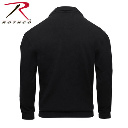 Rothco Security 1/4 Zip Job Shirt - Black Size Small
