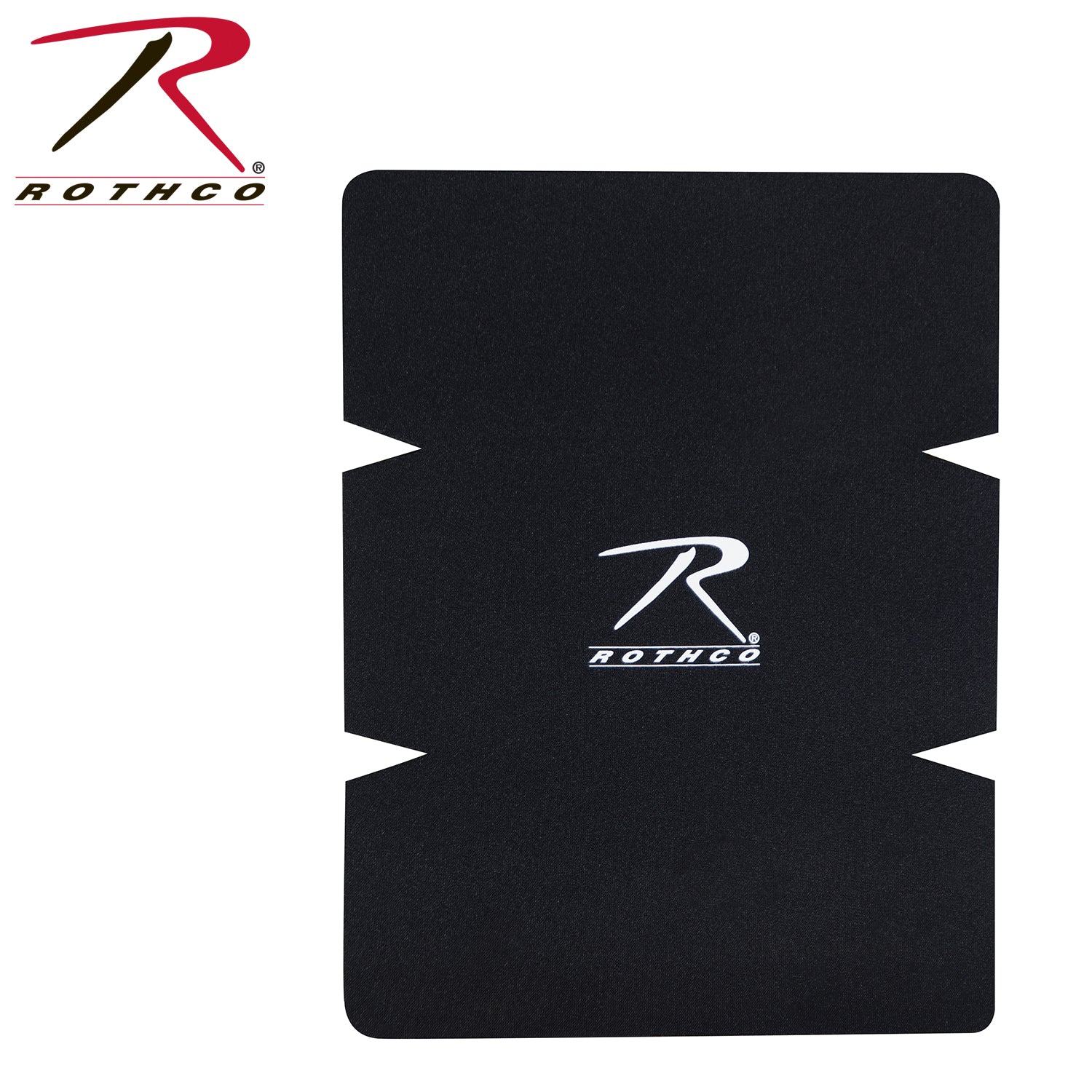 Rothco Neoprene Knee Pad Inserts Black - Part 1163 for Law Enforcement & Tactical Use