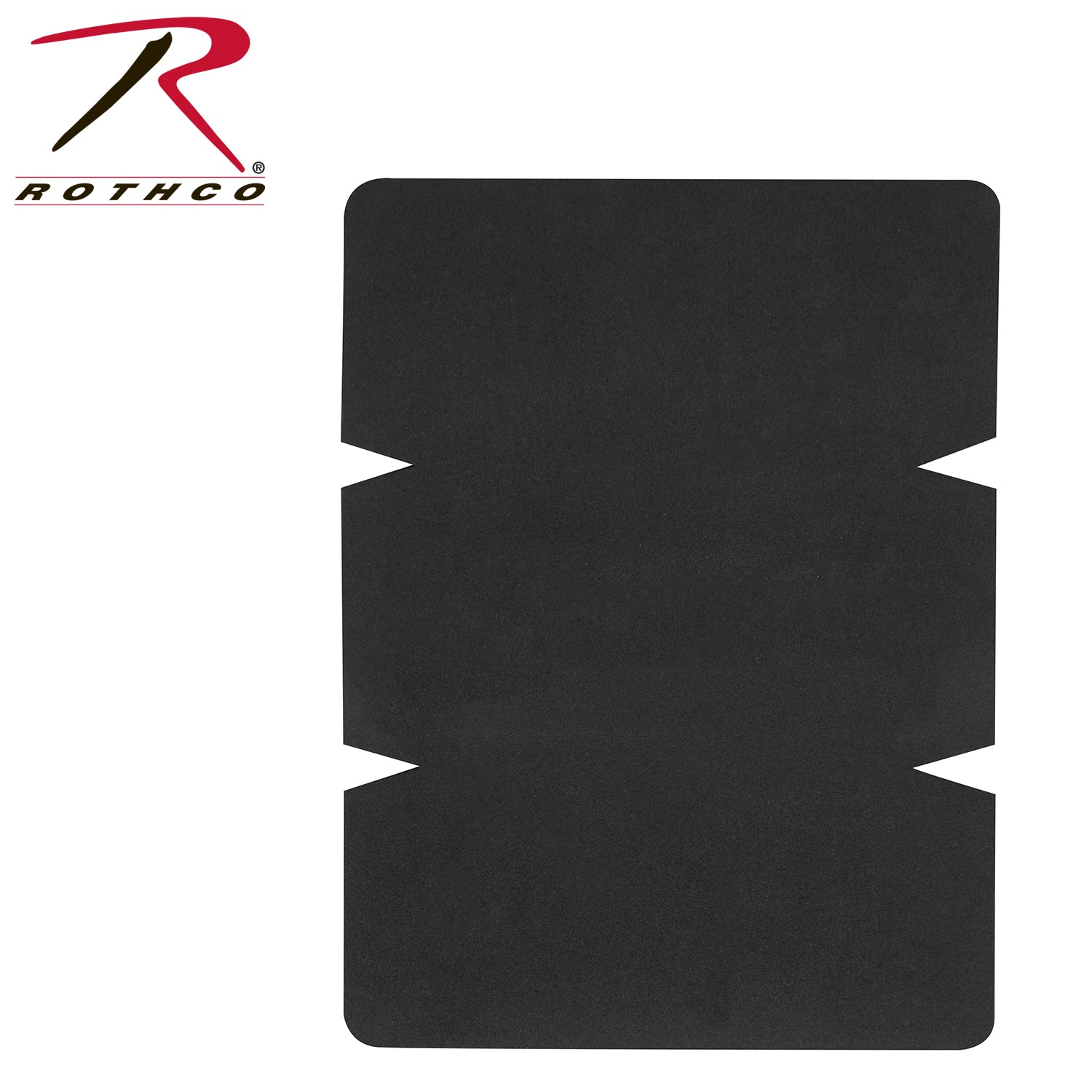 Rothco Neoprene Knee Pad Inserts Black - Part 1163 for Law Enforcement & Tactical Use