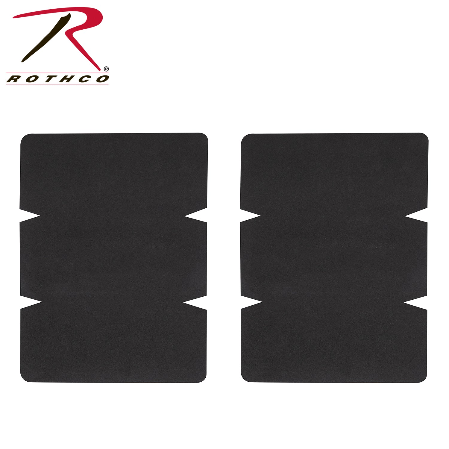 Rothco Neoprene Knee Pad Inserts Black - Part 1163 for Law Enforcement & Tactical Use