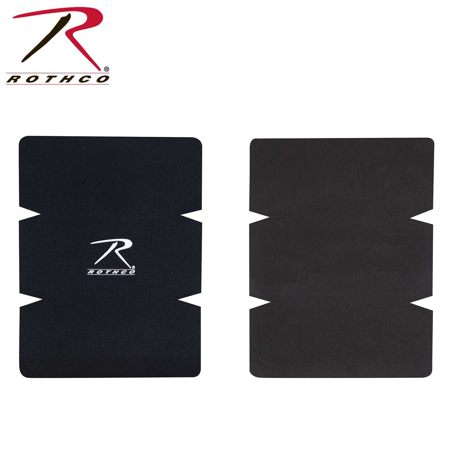 Rothco Neoprene Knee Pad Inserts Black - Part 1163 for Law Enforcement & Tactical Use