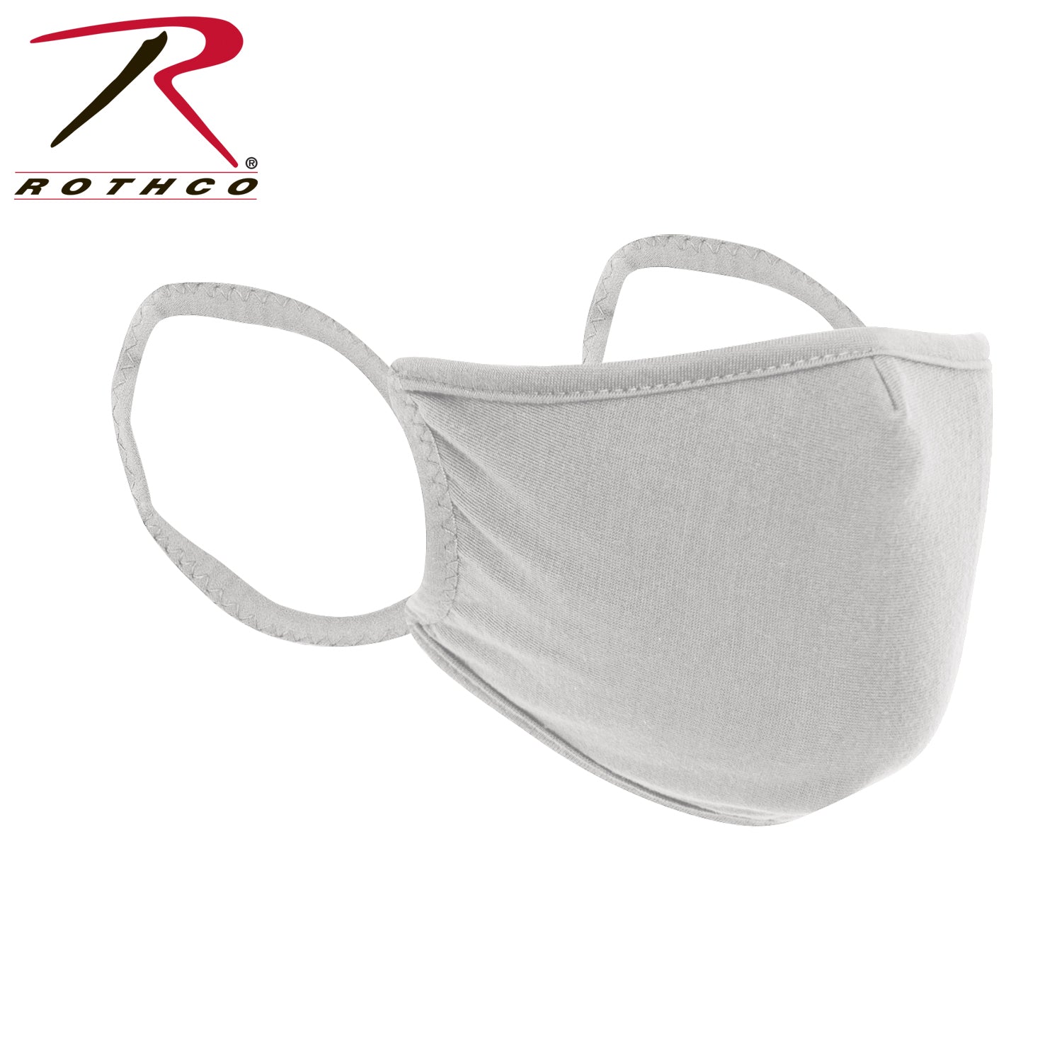 Rothco Reusable 3-Layer Face Mask White Size Small/Medium