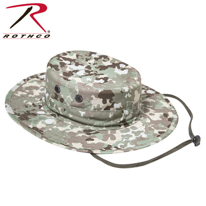 Rothco Adjustable Boonie Hat in Total Terrain Camo – Outdoor Military-Style Sun Protection