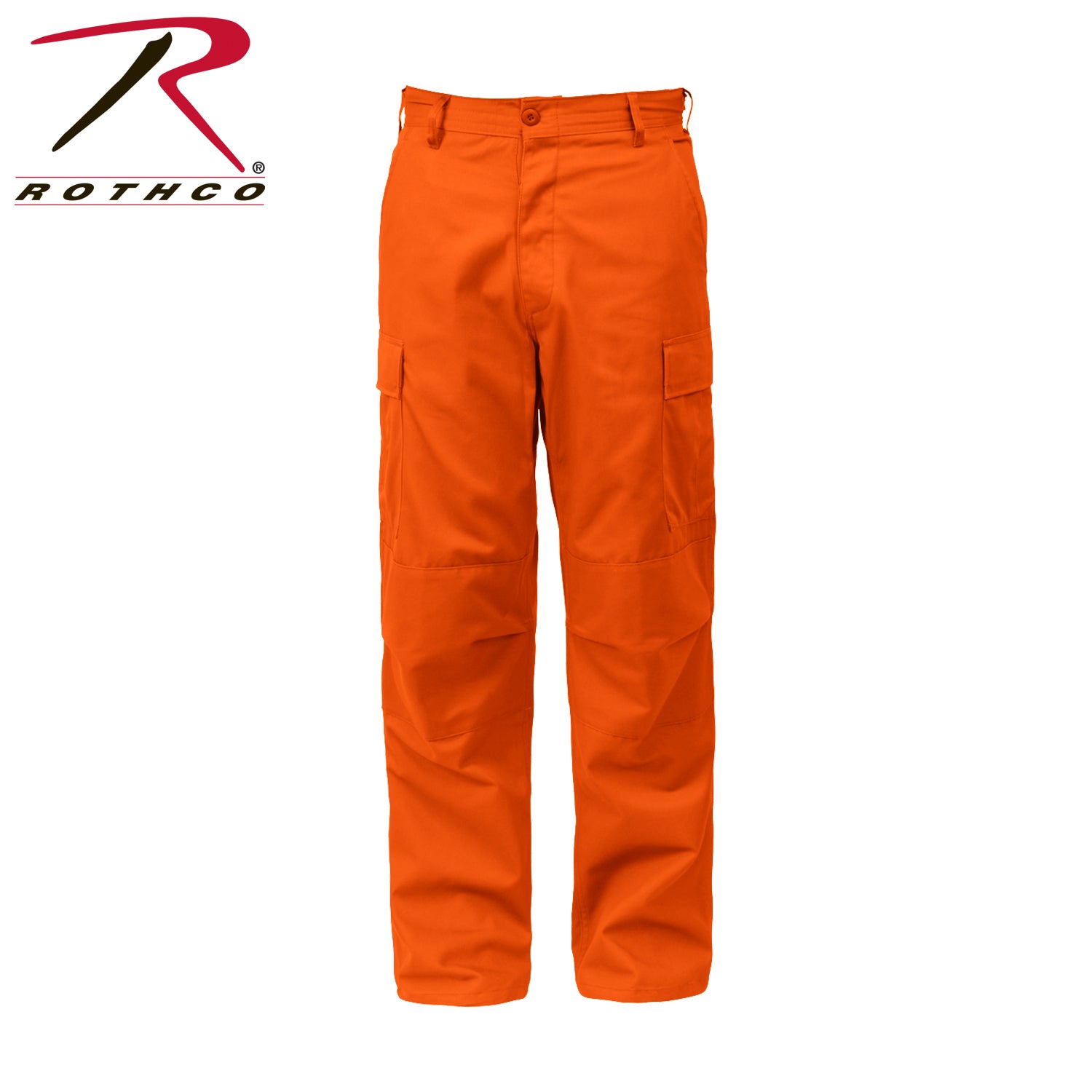 Rothco Tactical BDU Pants in Blaze Orange Size Small – Durable Military Cargo Pants for Tactical and Outdoor Use