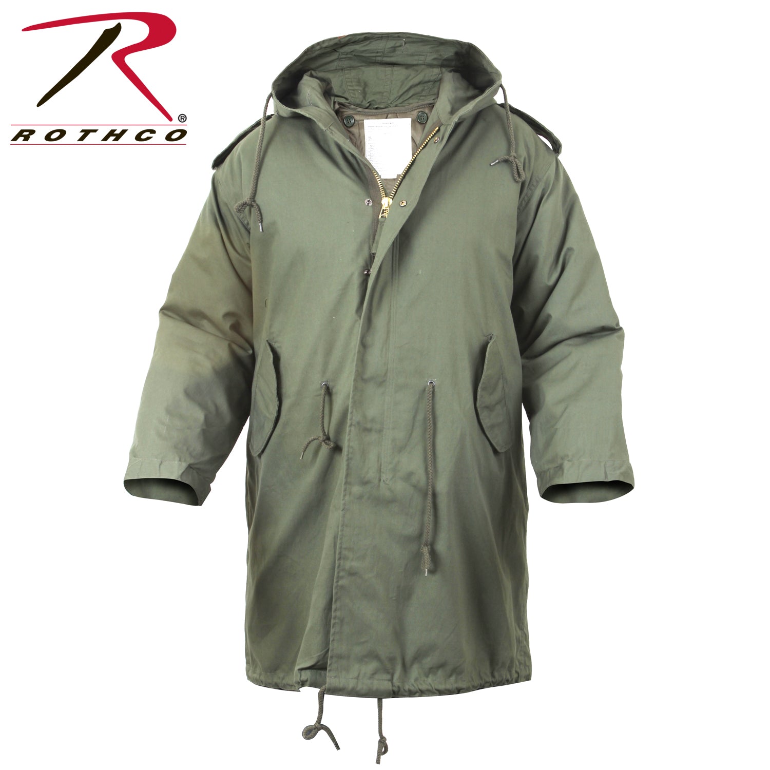 Rothco M-51 Fishtail Parka Olive Drab Size 3XL – Durable Cold Weather Protection