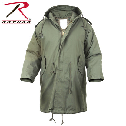 Rothco M-51 Fishtail Parka Olive Drab Size 3XL – Durable Cold Weather Protection