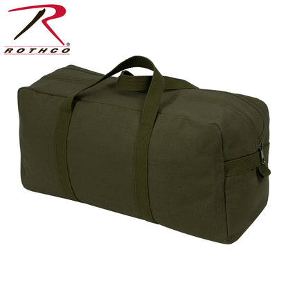 Rothco Canvas Tanker Style Tool Bag Olive Drab – Heavy-Duty Multi-Purpose Storage