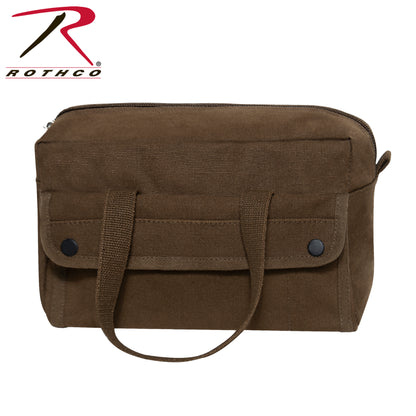 Rothco G.I. Style Mechanic's Tool Bag in Earth Brown – Heavy-Duty Canvas with Multiple Pockets