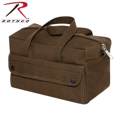 Rothco G.I. Style Mechanic's Tool Bag in Earth Brown – Heavy-Duty Canvas with Multiple Pockets