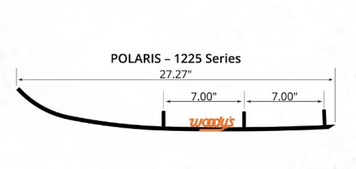 Woody's AP4-1225 ACE Trail Runner for Polaris Snowmobiles