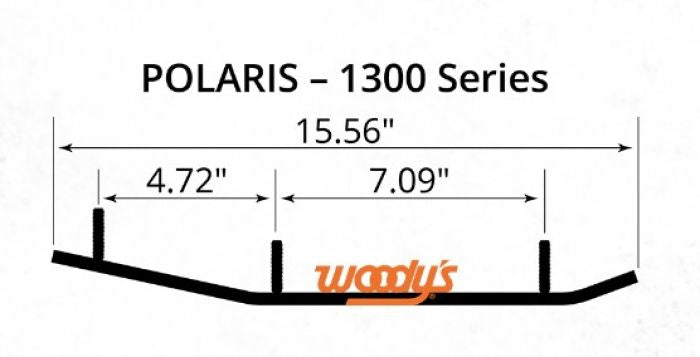Woody’s Dooly Runner DP8-1300 with 60-Degree Carbide
