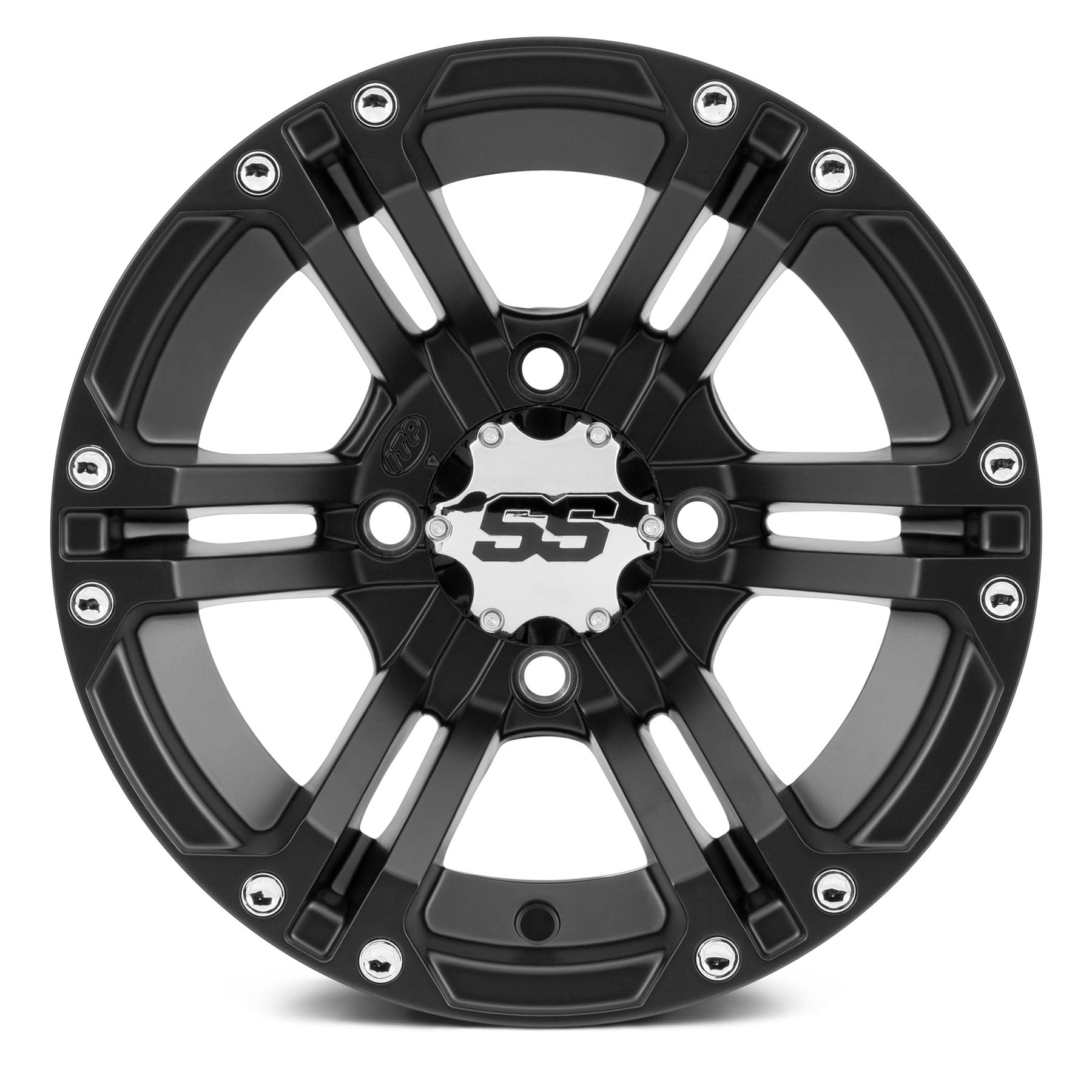 ITP SS Alloy SS212 14x6 Black - Part Number 1422233536B